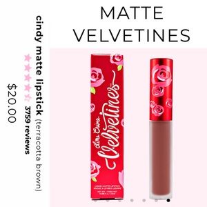 Lime Crime Cindy Matte Liquid Lipstick NIB